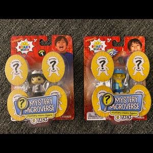 Ryan's World Series 1 and Series 2 Mystery Microverse 5 Pack (Lot of 2)